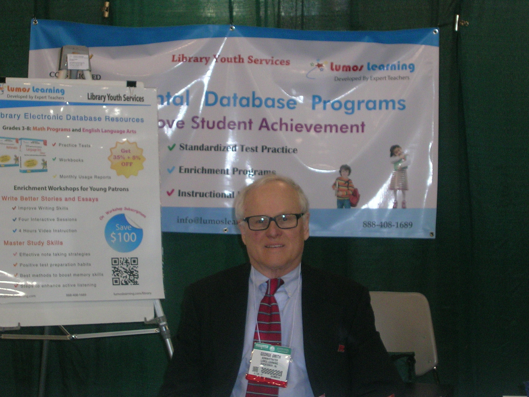 George Smith of Lumos Learning @ 2014 ALA Mid-Winter Meeting