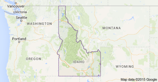 idaho map